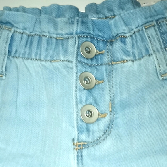 TCP Blue Denim Shortie Shorts-Size 8 - Picture 3 of 9